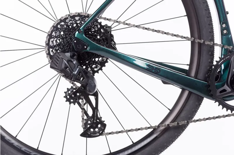 Orro Terra C Rival eTap RR9 Dark Radiant Gravel Bike 2022 in Blue-3